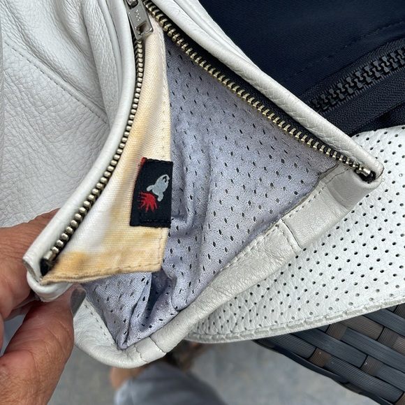 Women’s size extra large leather riding jacket with removable quilted shell - Picture 11 of 15